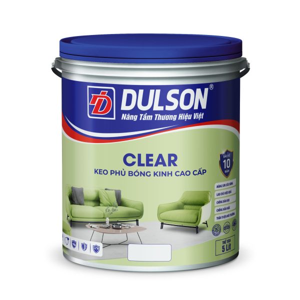 Keo phủ bóng kính cao cấp CLEAR