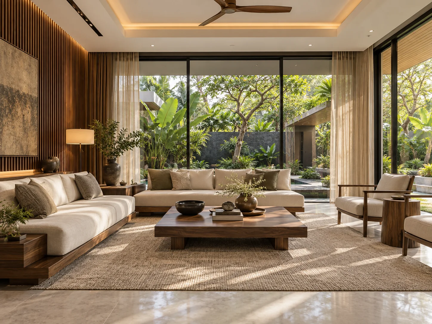 Thiết kế nội thất phòng khách hiện đại